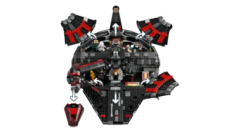 Конструктор LEGO Star Wars 75389 Темный сокол