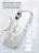 Чехол накладка iPhone 16 6.1" Gurdini Alba Series Protective with Magsafe Clear