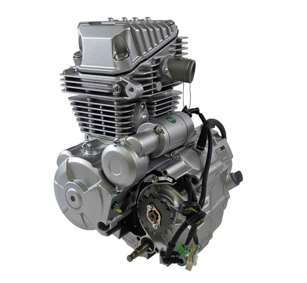 Двигатель 4т. 293 см3 TM300-S,177FMN-S, ZHONGMU, 4х клап., эл и кик стартер 6МКПП (аналог Зонгшен)