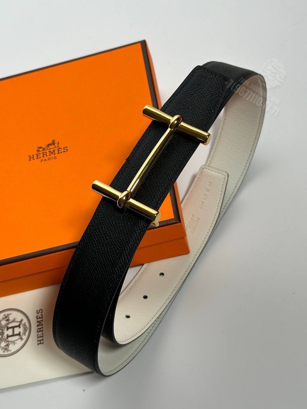 Двухсторонний ремень Hermes