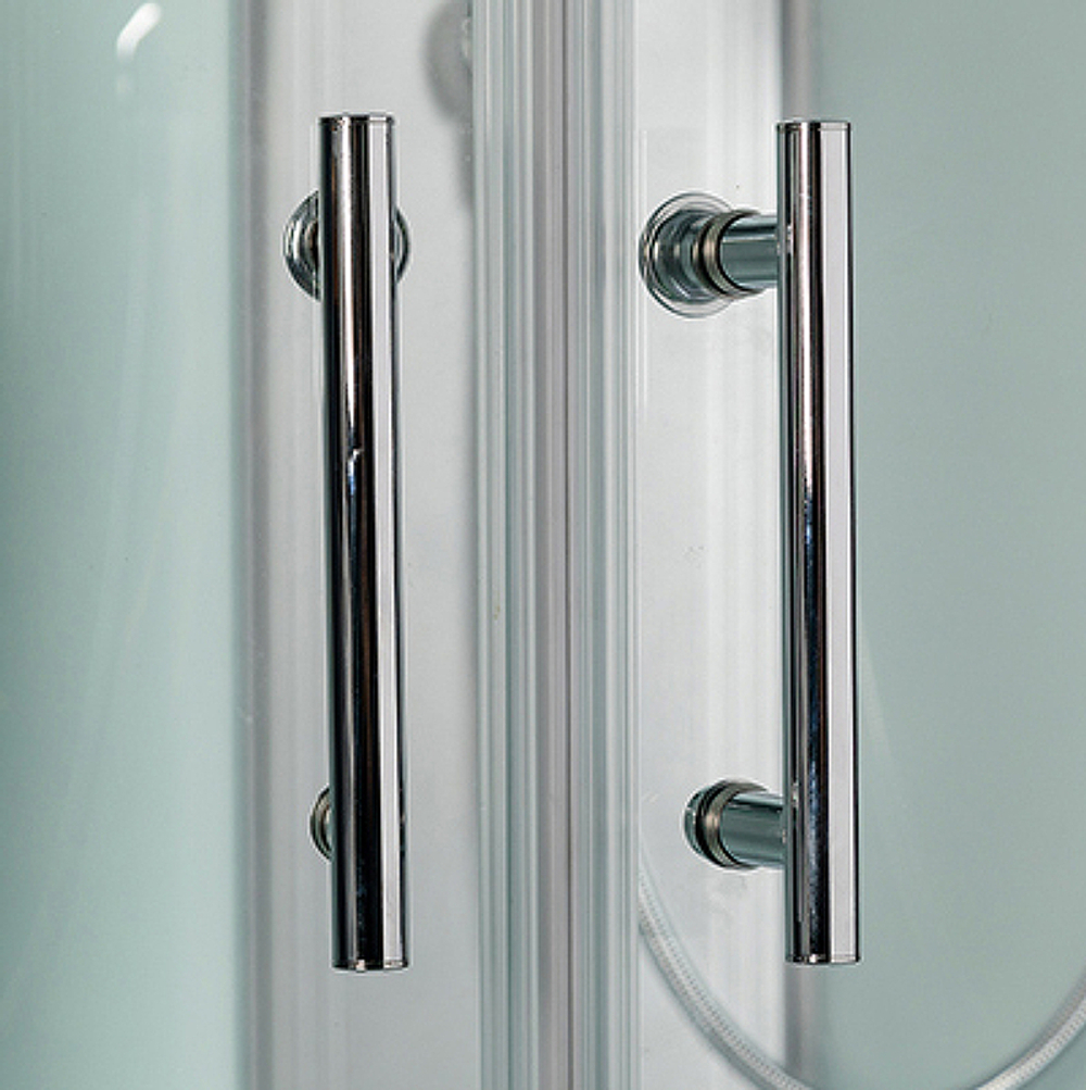 Душевой бокс WeltWasser WW500 Emmer 150/85/55-2 150х85 10000004659 профиль Хром стекло прозрачное