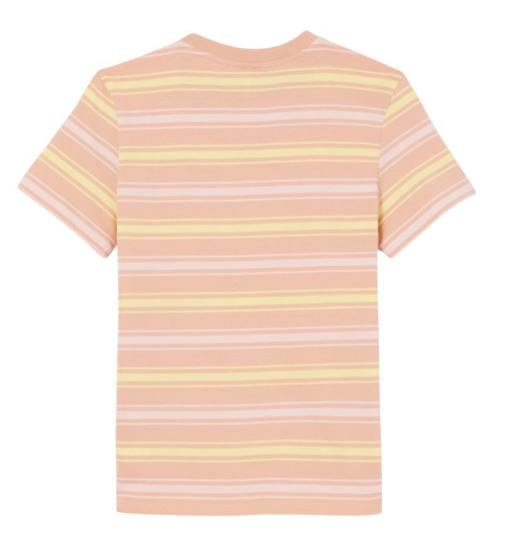 Футболка для мальчика теннисная Lacoste Boys Contrast Stripe Cotton - Оранжевый