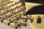 Комплект шрифтов для горячего тиснения OPUS O.FONT Cyrillik Masterset 4 mm Буквы и цифры Русский язык 2+1