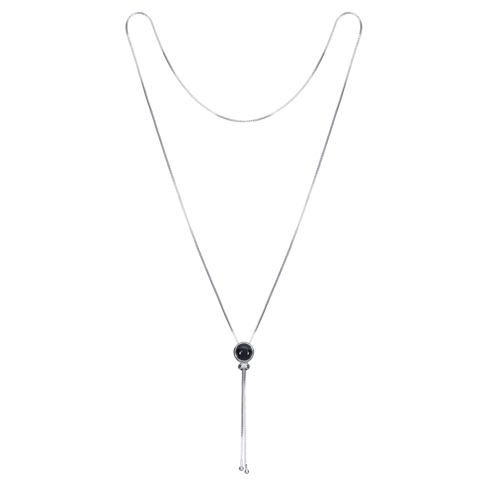 Колье Possebon Agata Preto B0476.4 S