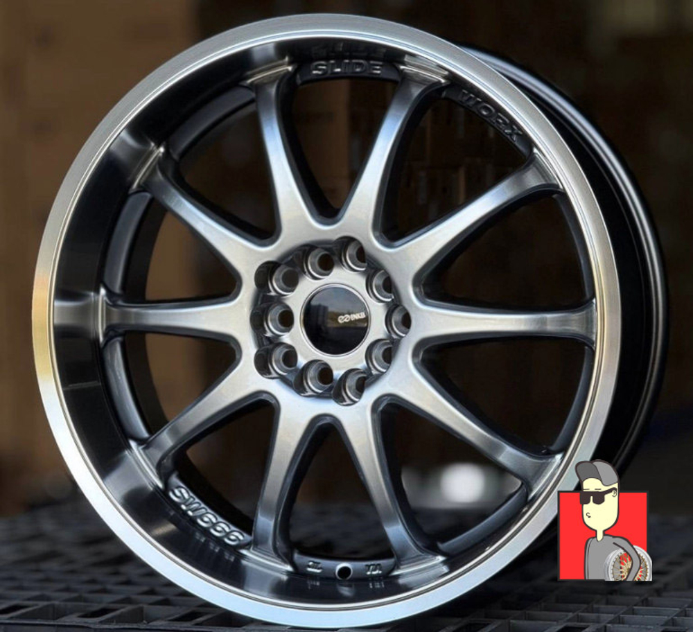 Комплект дисков Work XD9 18x8 et30 5x100/5x114.3