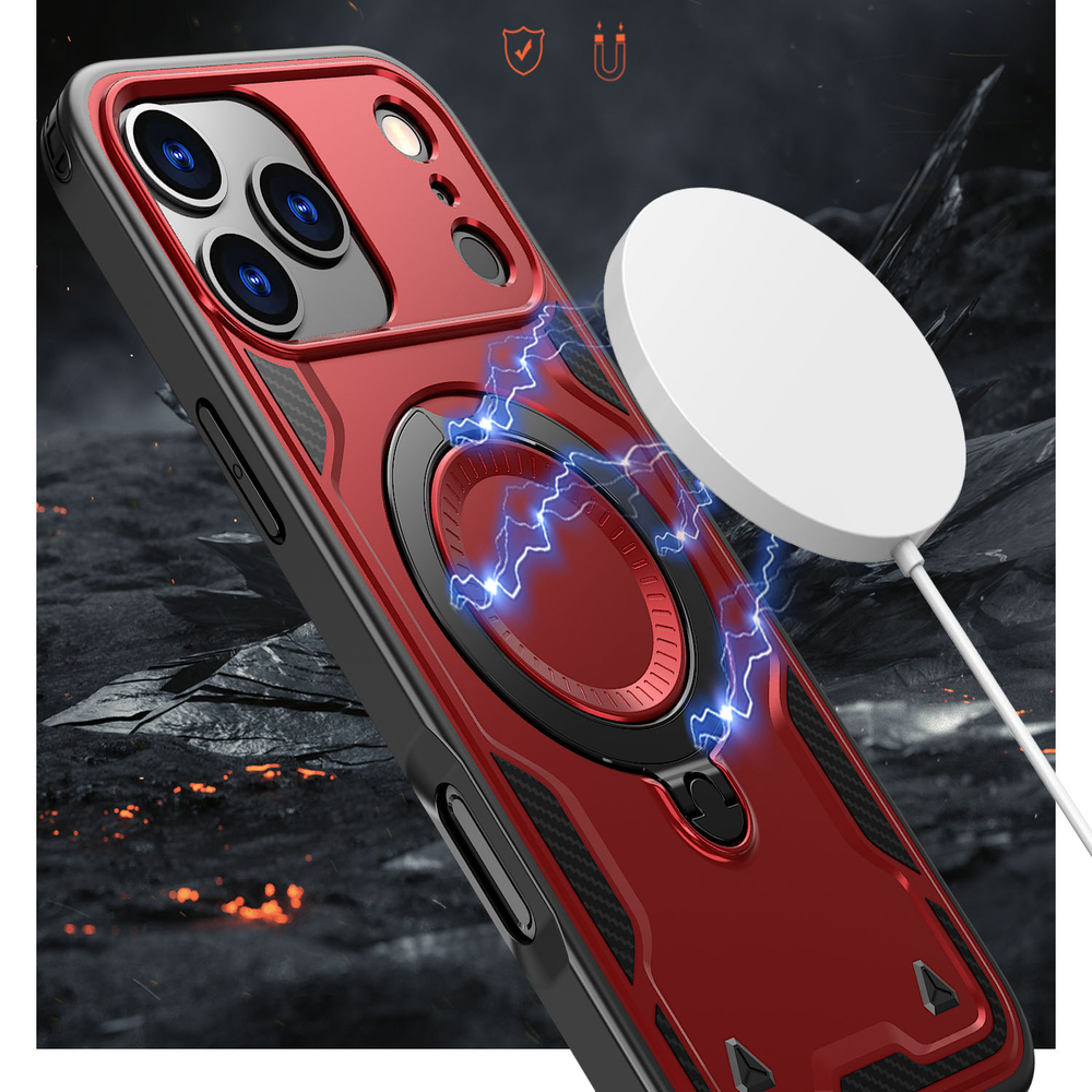 Чехол Magneto Case с кольцом для iPhone 17 Pro