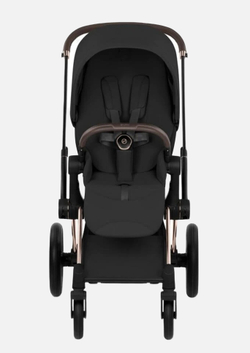 Cybex Детская коляска Priam Style Rosegold 2 в 1 цвет Sepia Black