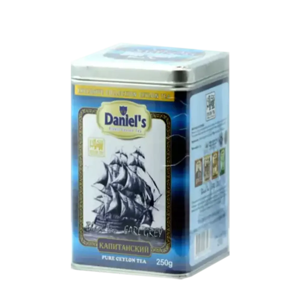 Ч/чай DANIEL'S ЕРЛ ГРЕЙ КАПИТАНСКИЙ ж/б 250г*24 шт/ящ