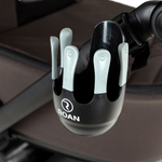 Детская коляска Roan Sol 2.0 3 в 1 с автокреслом Pituso Baesa Pro Black SLL/34/T Turkish Coffe/Black/руч.Cappuccino