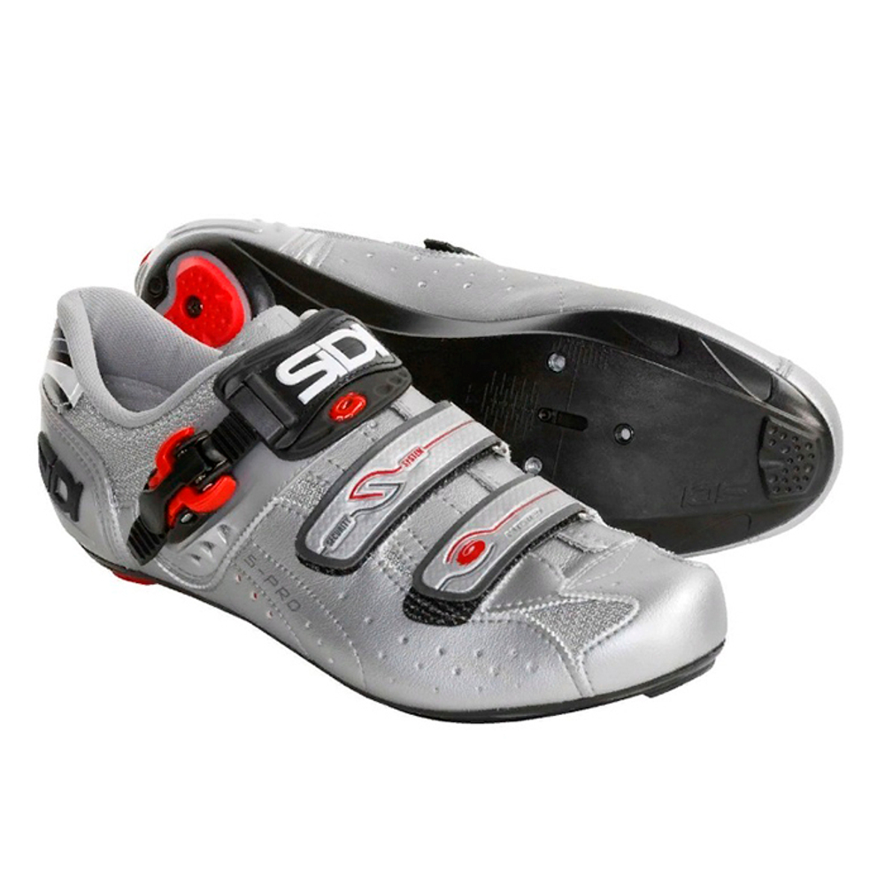 Велотуфли Sidi Scarpe Genius 5 Pro Steel-Silver 49р