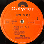Taste ‎– Live Taste (Скандинавия 1971г.)