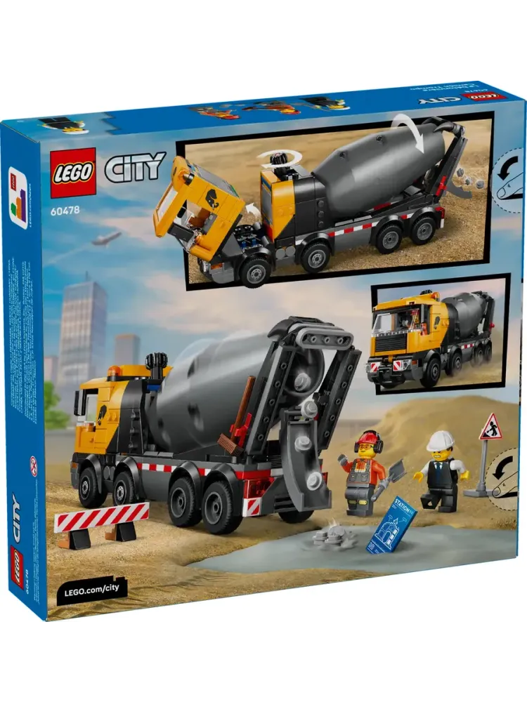 Конструктор City 60478 Бетономешалка