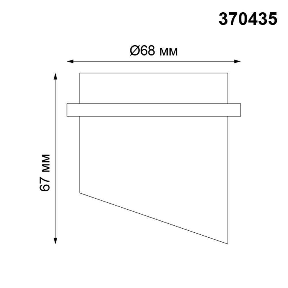 370435 SPOT NT19 142 черный Встраиваемый светильник IP20 GU10 50W 220V BUTT
