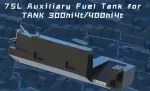 Дополнительный топливный бак 75 литров для Tank 300 / 400 гибрид 2021+ Танк резервный бак топливный насос