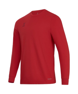 Футболка баскетбольная с длинным рукавом DIVISION PerFormDRY Pre-Match Longsleeve Jersey, красный