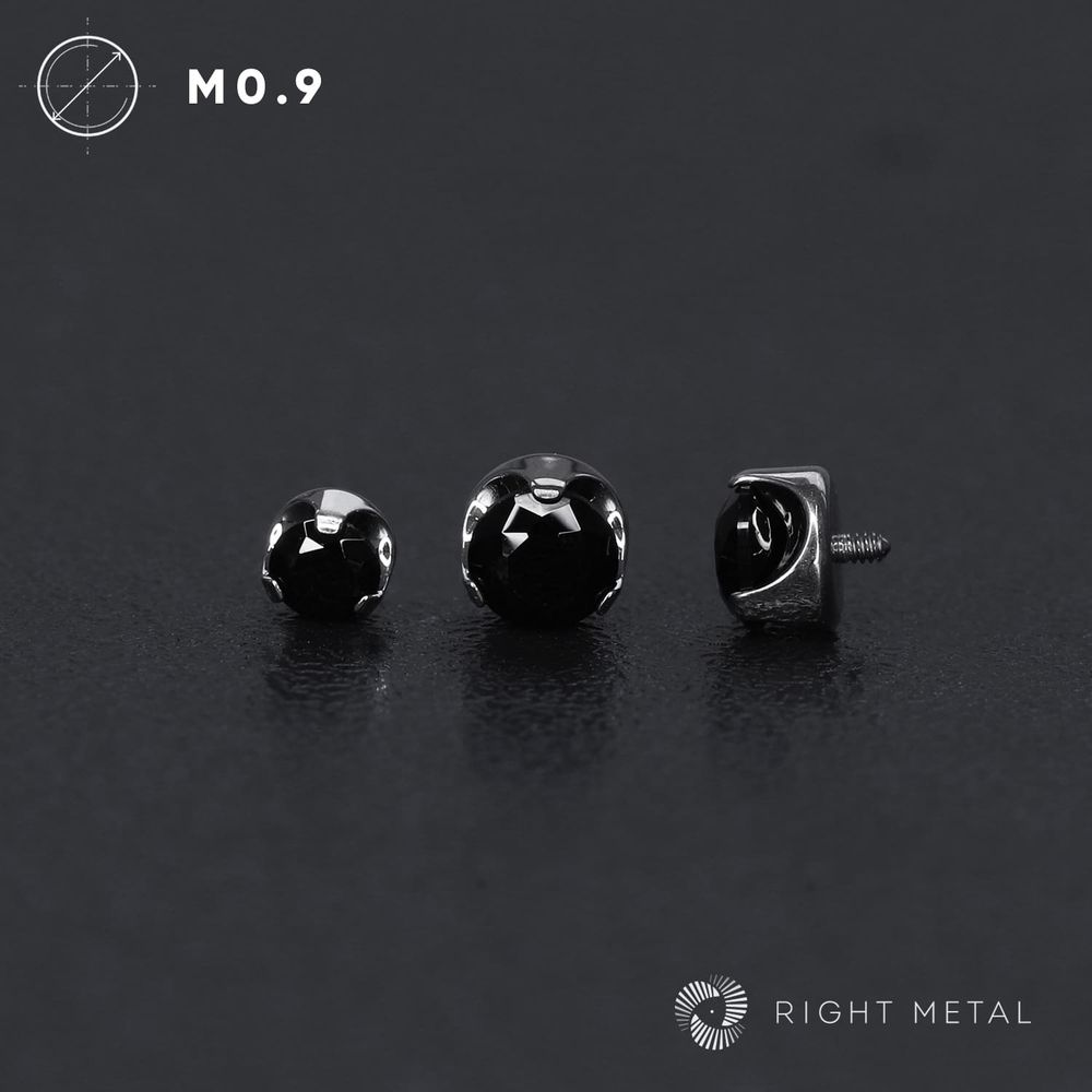 Flat Faceted Black Onyx Flat Faceted Black Onyx