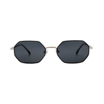 Очки Elfspirit Sunglasses 1229 c.005 многогранник черные с серебром