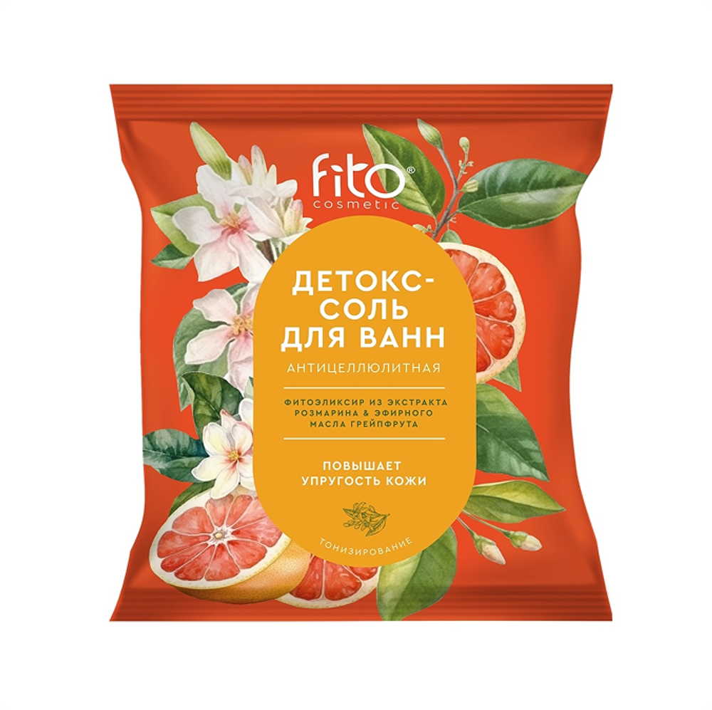 Соль для ванн Fito Cosmetic Elixirica Антицеллюлитная 500 г
