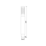 Ручной душ Jaquar HSH-CHR-5537N