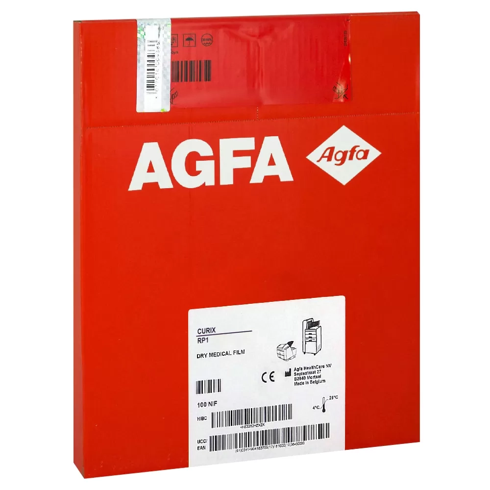 Рентгенпленка Agfa CURIX RP1 24х30 синечувствительная 100 листов