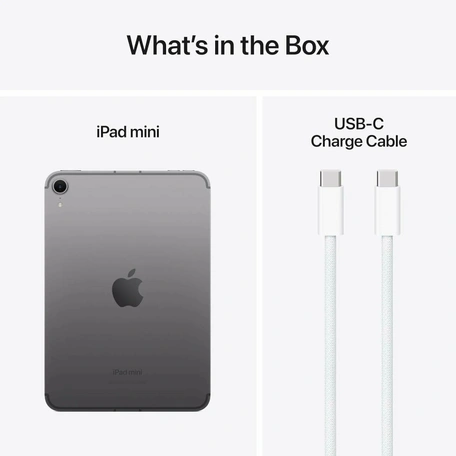 8.3" Планшет Apple iPad mini 2024, 128 ГБ, LTE, space grey