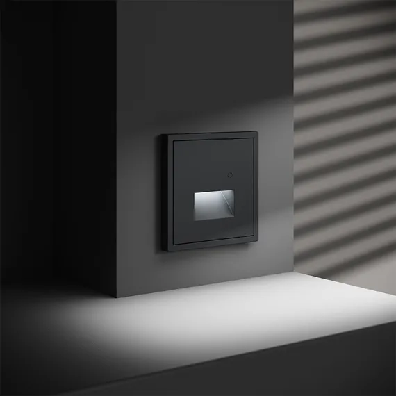 Накладка для подсветки светодиодной с датчиком Voltum S70 Графит VLS002407