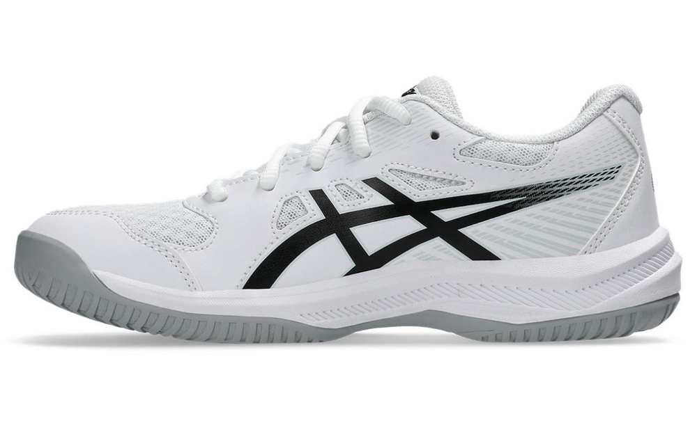 Детские теннисные кроссовки Asics Upcourt 6 GS - white/black