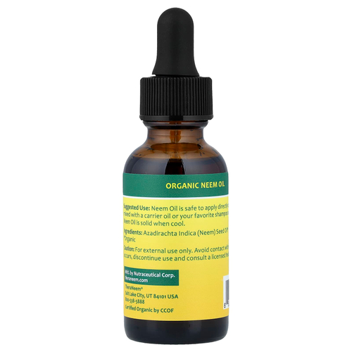 Organix South, TheraNeem®, органическое масло нима, 30 мл (1 жидк. унция)