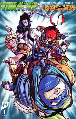 Teenage Mutant Ninja Turtles x Naruto #1 (Cover E)