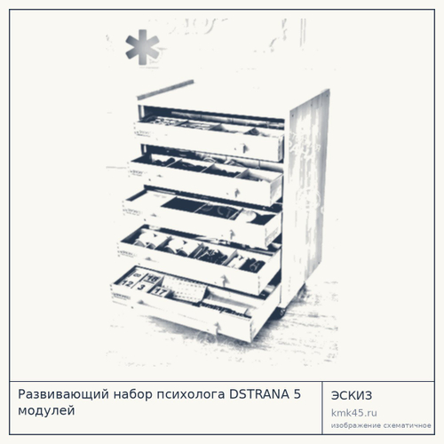 Развивающий набор психолога 5 модулей — от 261 000 ₽