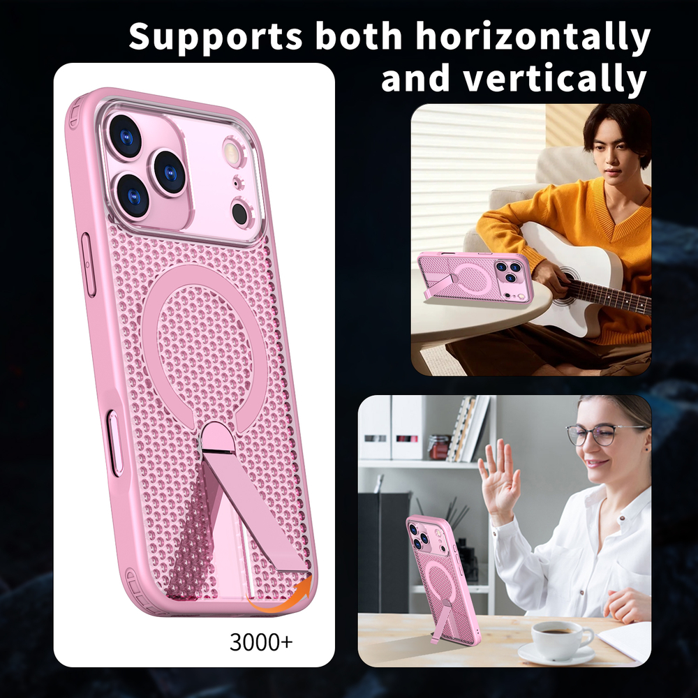 Прозрачный чехол Mesh Pro Magnetic Case для iPhone 17 Pro Max