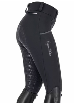 Бриджи утепленные полная лея Equilibre Grip-Winterreithose Enny (NAVY)