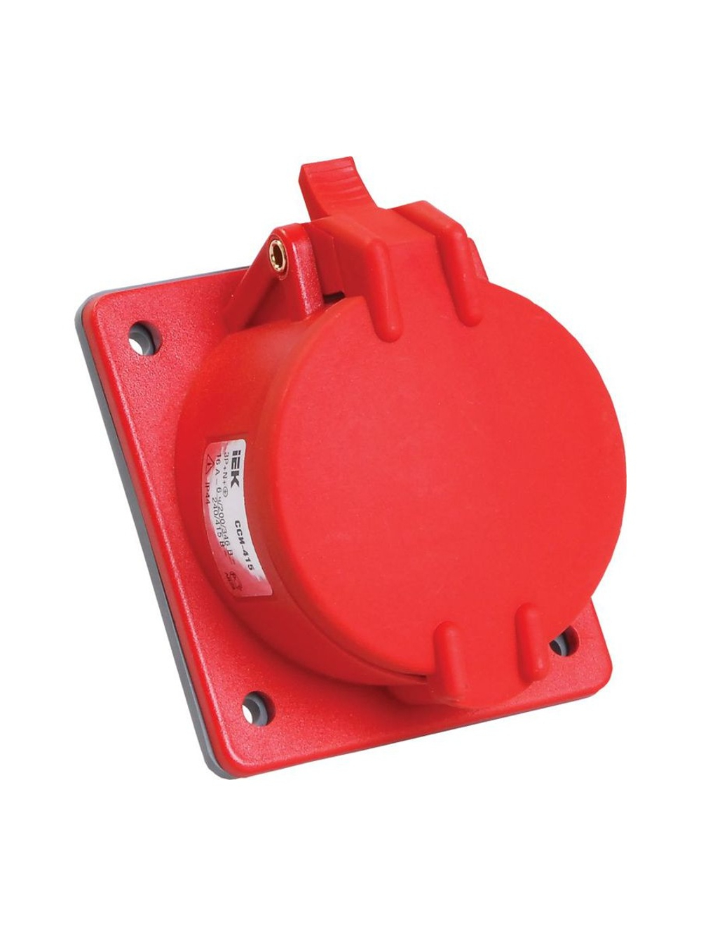 Розетка СП Magnum 32А 200/346-240/415В 3P+PE+N 6ч ССИ-425 IP44 IEK PSN42-032-5