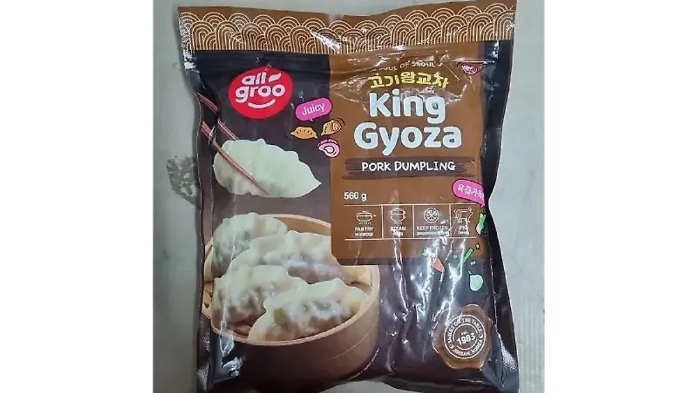 Дамплинги королевские со свининой 560гр Allgroo