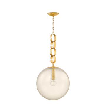 Corbett Nessa Pendant, 45 cm, Vintage Brass