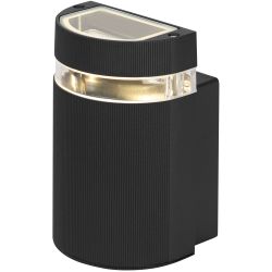 Светильник уличный настенный ЭРА «Адрия» GBW-102-BL-0160 230В 1хGU10 IP54 вверх черный | Садово-парковые светильники