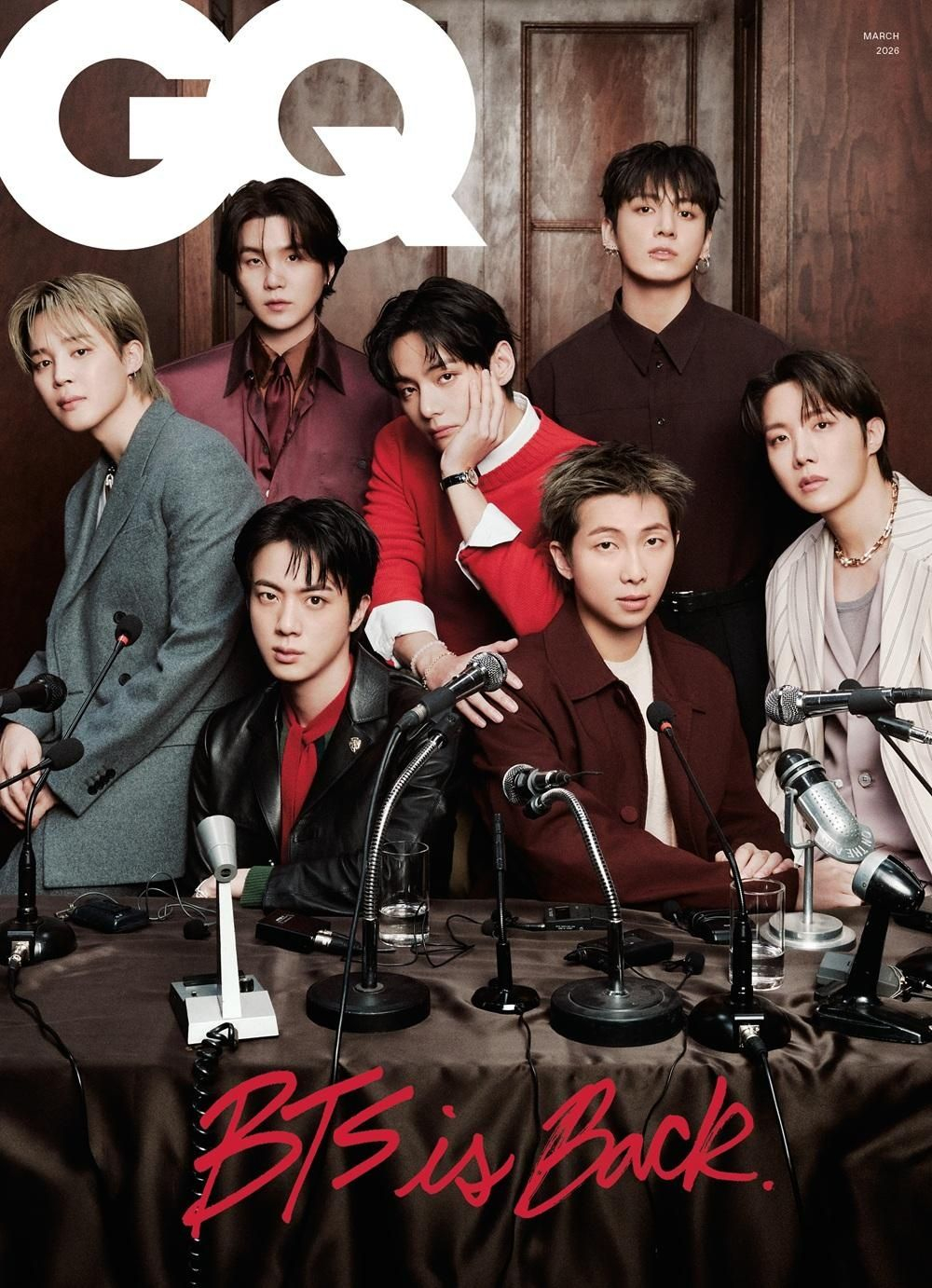 публикация GQ - 2026.03 BTS