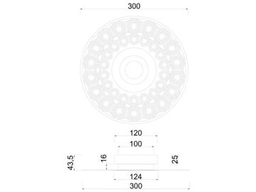 Настенный светодиодный светильник 10W 4000K A2644AP-1GO золото/чёрный Biscotto Arte Lamp