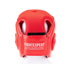 Шлем тренировочный FIGHTEXPERT “Full Power”  красный
