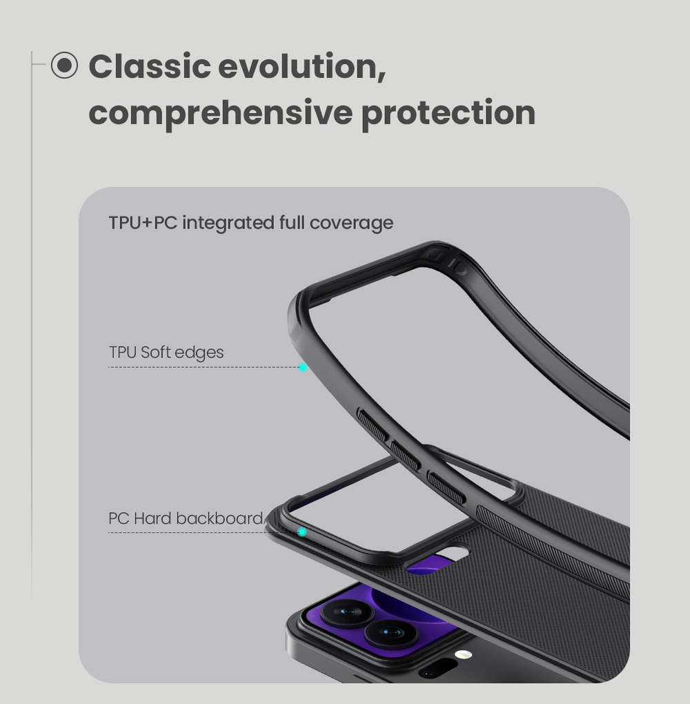 Усиленный защитный чехол для смартфона Xiaomi 17 Pro Max, серия Super Frosted Shield Pro от Nillkin