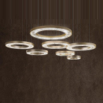 Pendant design lamp  Canopus by Sergio Marchetti