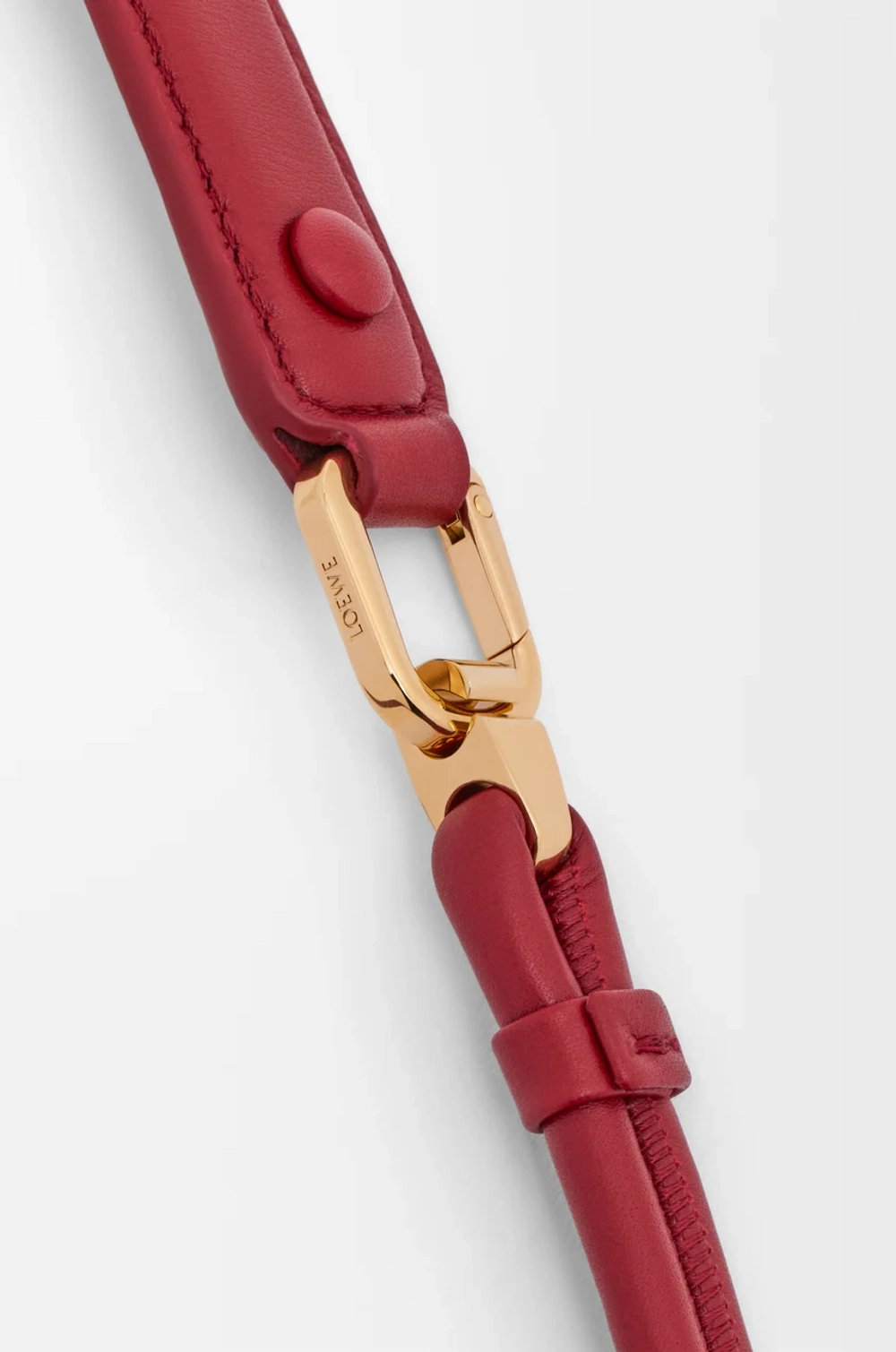 Loewe Маленькая сумка Madrid из мягкой телячьей кожи, красный