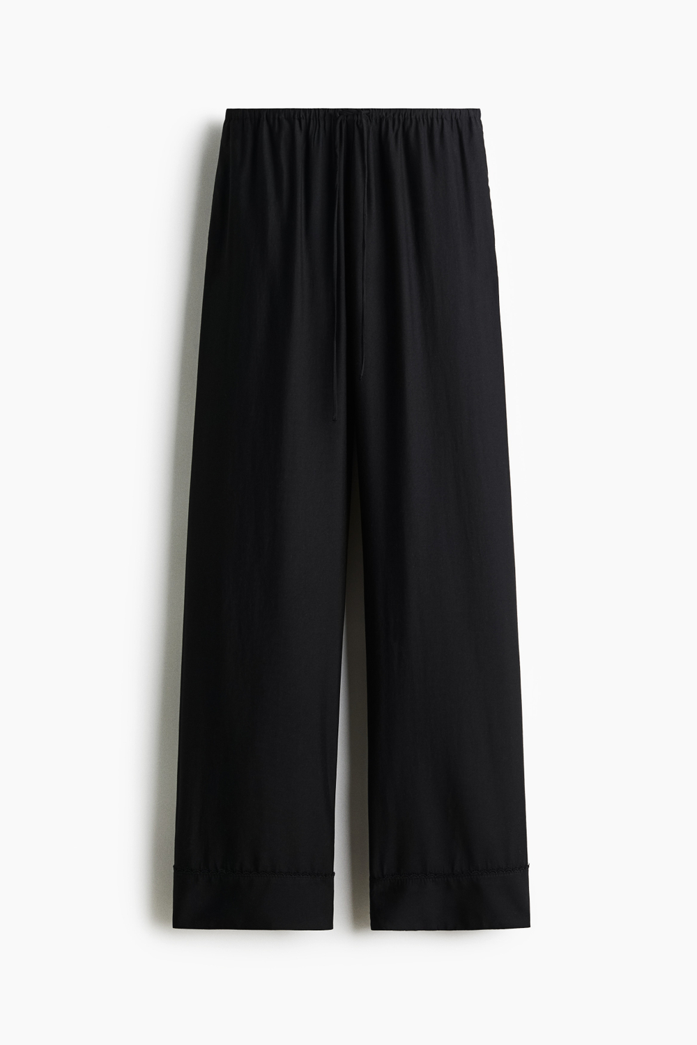 Брюки со стяжкой — Чёрный — H&M 1313624