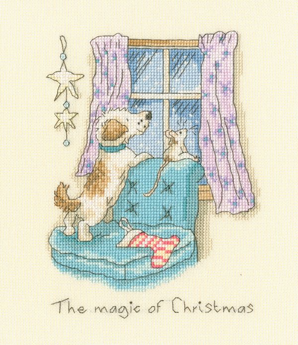 Набор для вышивания нитками Bothy Threads The magic of Christmas
