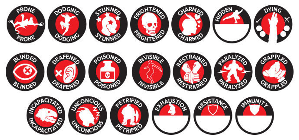 Character Token Set