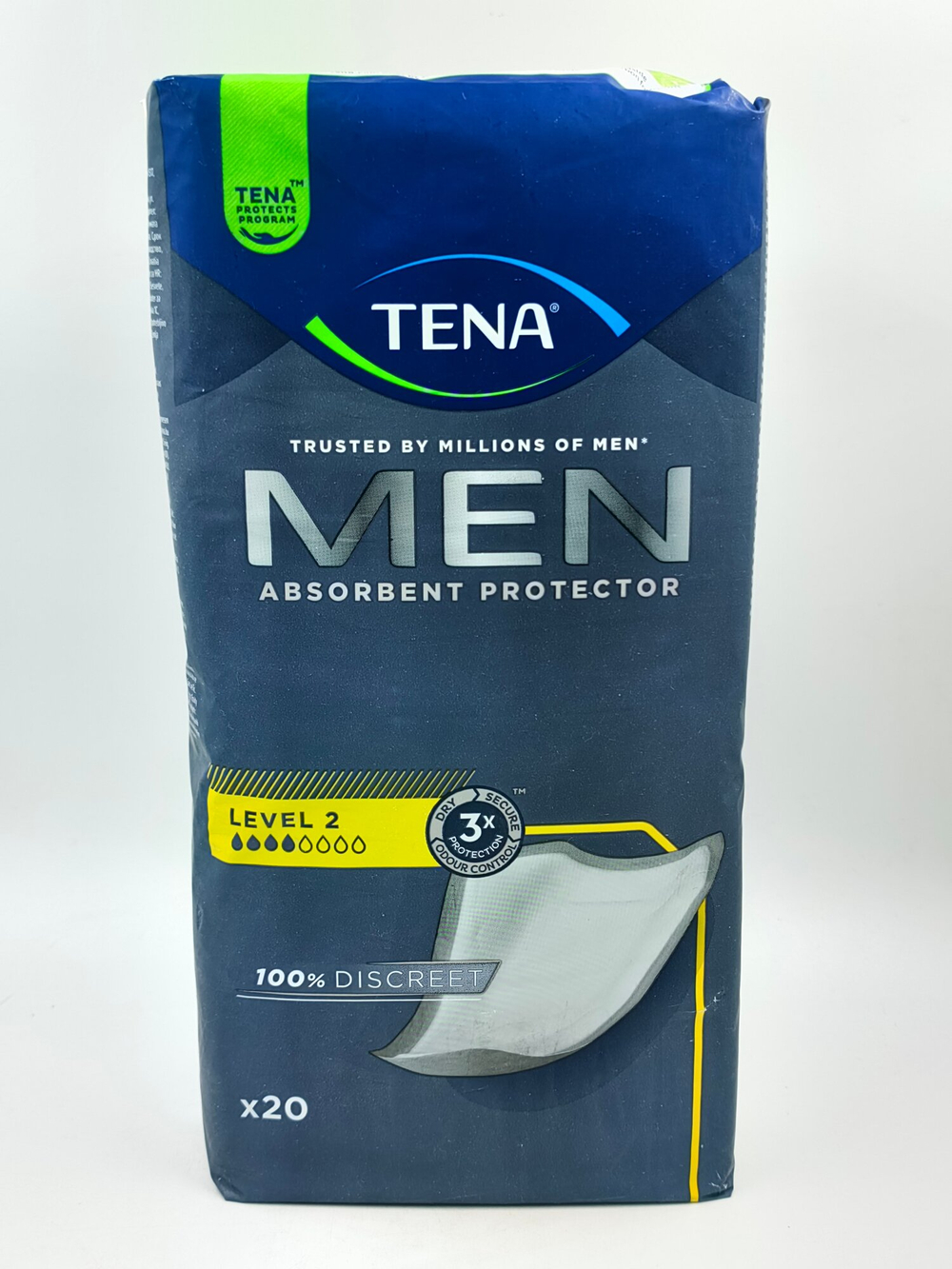 TENA Men Level 2 Урологические вкладыши для мужчин, 20 шт.(из Финляндии)