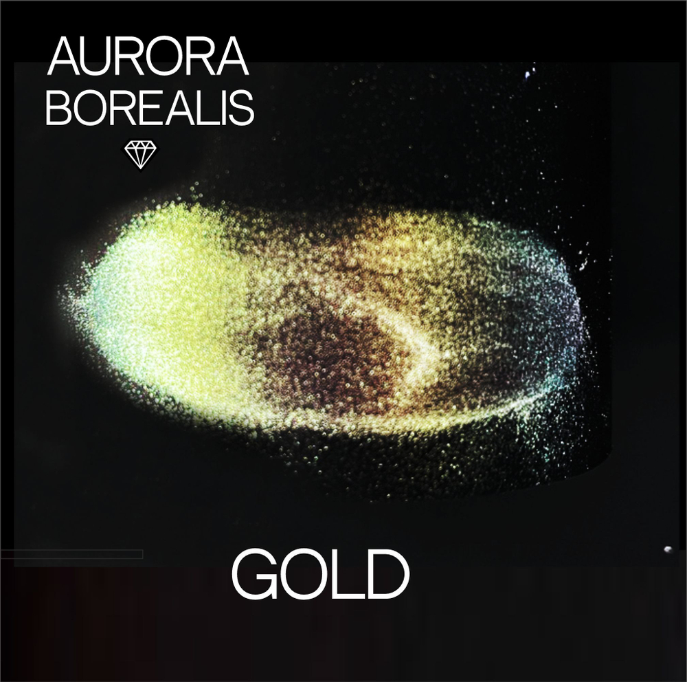Набор пигментов AURORA BOREALIS (Северное сияние), 4 шт