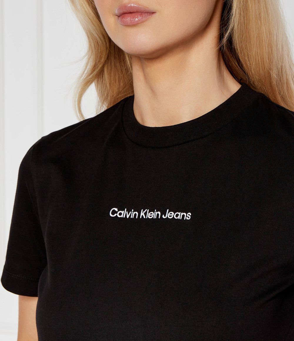 Футболка CALVIN KLEIN JEANS - черный(J20J221065)