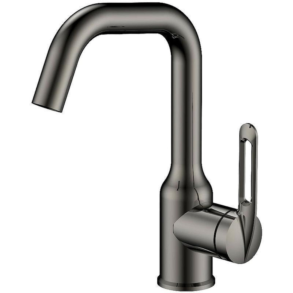 Смеситель HAIBA HB10825-3 умывальник, оружейная сталь (к.35)