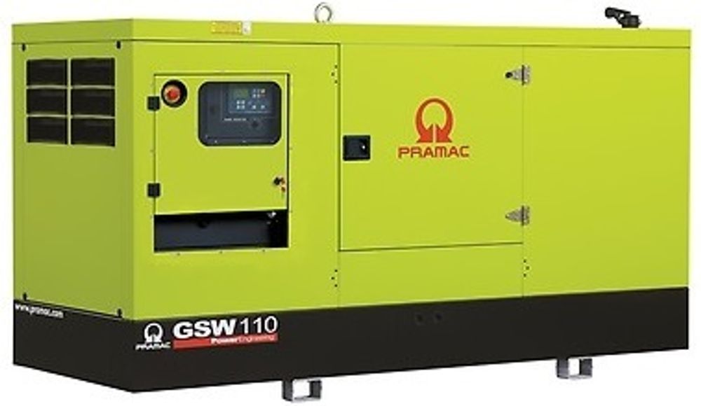 Дизельный генератор Pramac GSW 110 I в кожухе Дизельный генератор Pramac GSW 110 I в кожухе